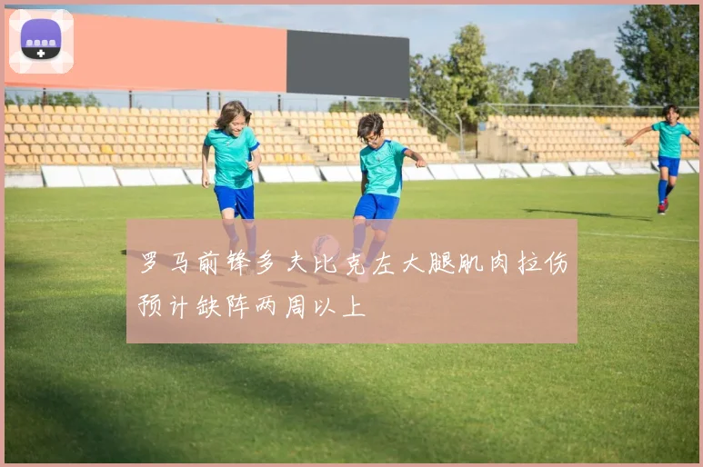 罗马前锋多夫比克左大腿肌肉拉伤预计缺阵两周以上